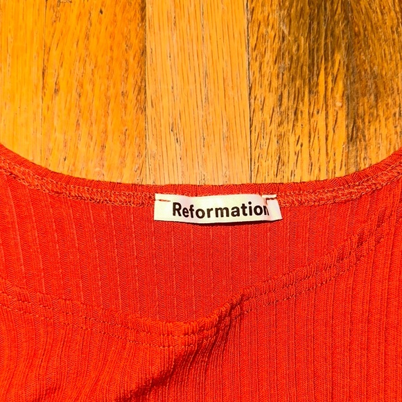 Reformation Rust Skirt Set - Picture 2 of 3